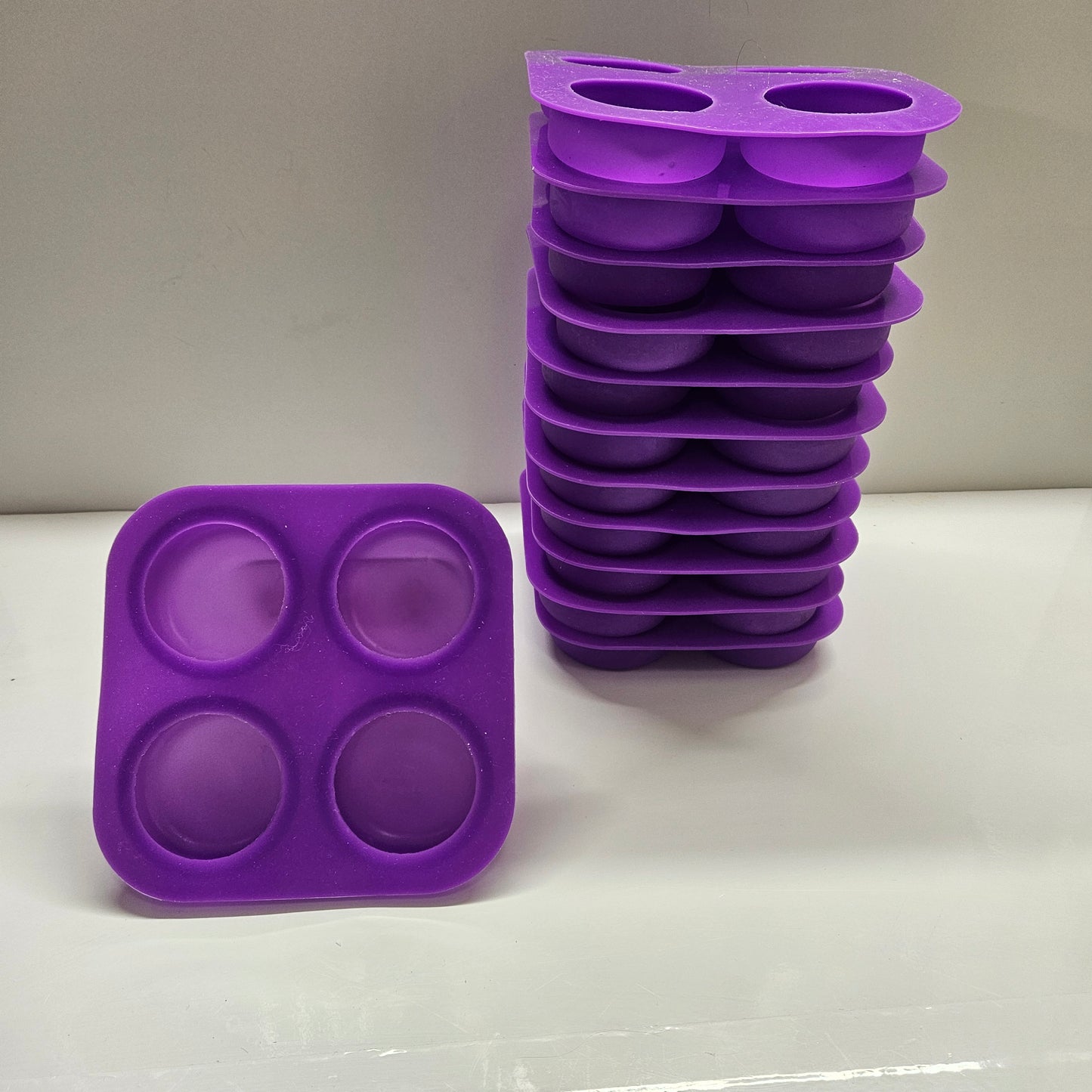 SOAP, SHAMPOO BAR MOLD 4 BARS - LOT OF 12 MOLDS