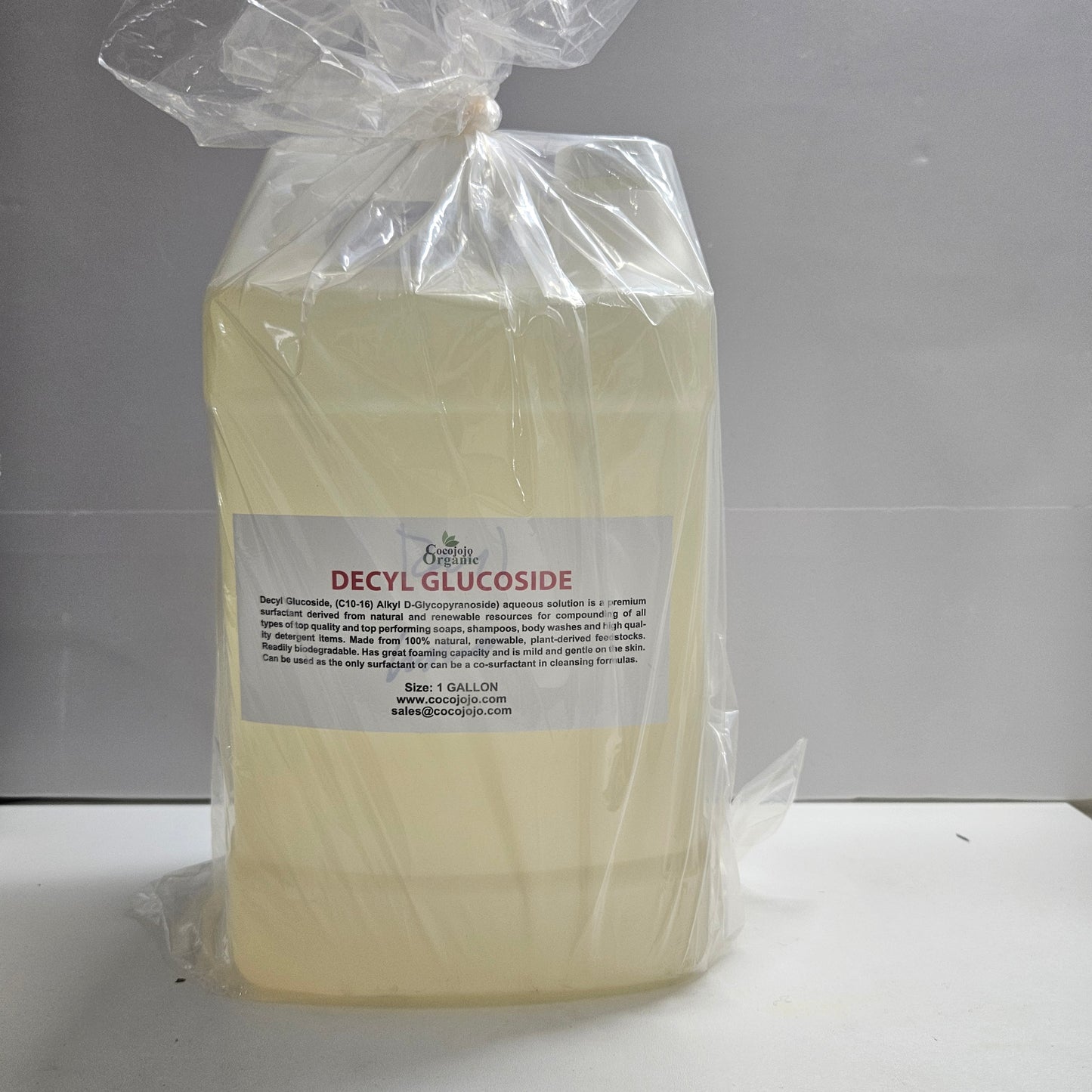 Decyl Glucoside - 1 Gallon - Cocojojo Organics