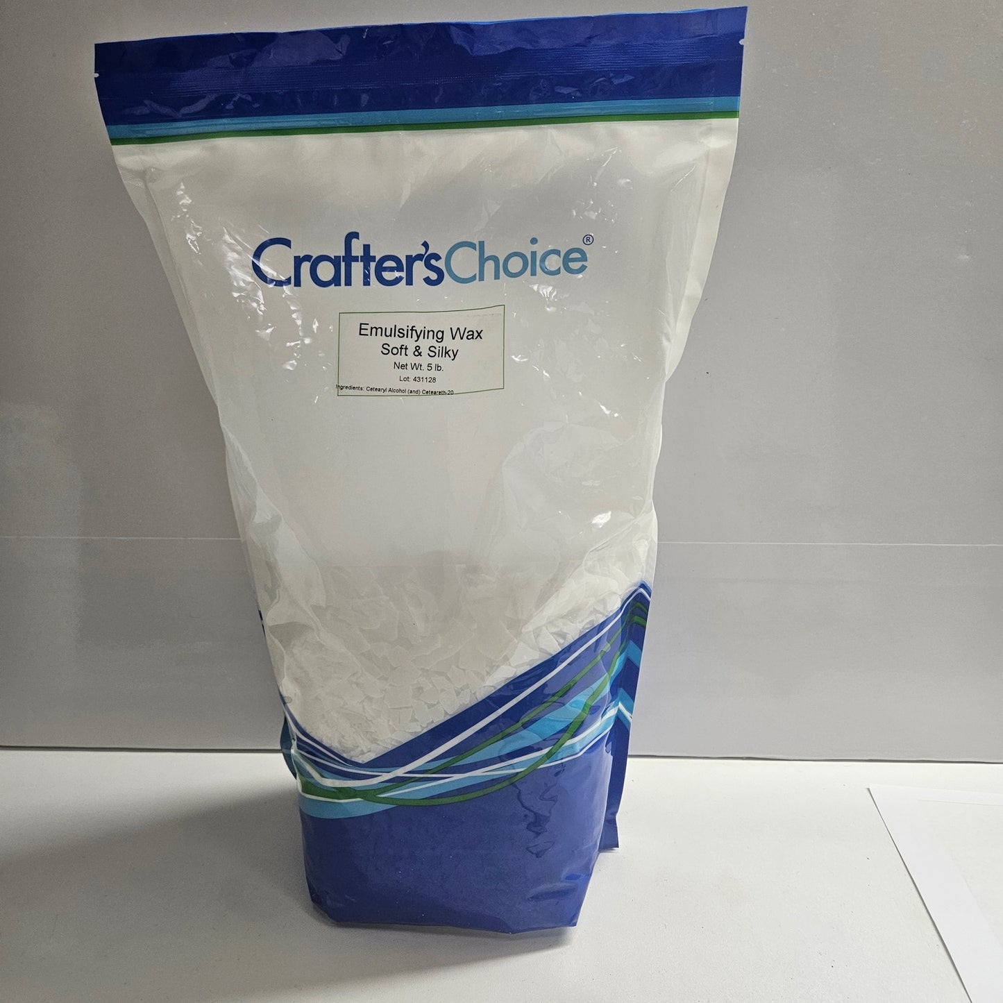 Emulsifying Wax - Soft & Silky- 5pounds- Crafters Choice