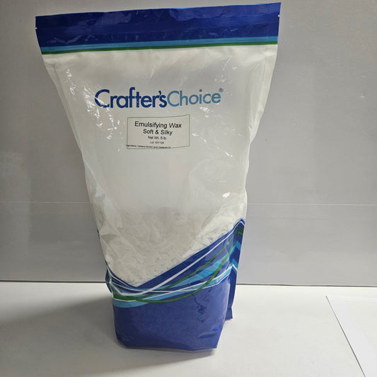 Emulsifying Wax - Soft & Silky- 5pounds- Crafters Choice