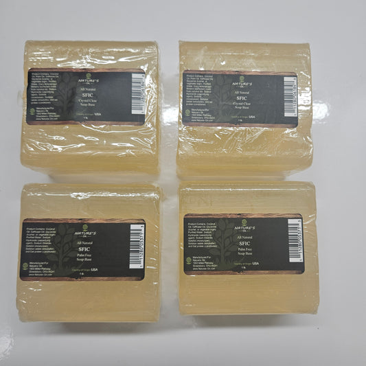 8LBS MELT & POUR SOAP BASE - SFIC, HEMP, OATMEAL AND HONEY
