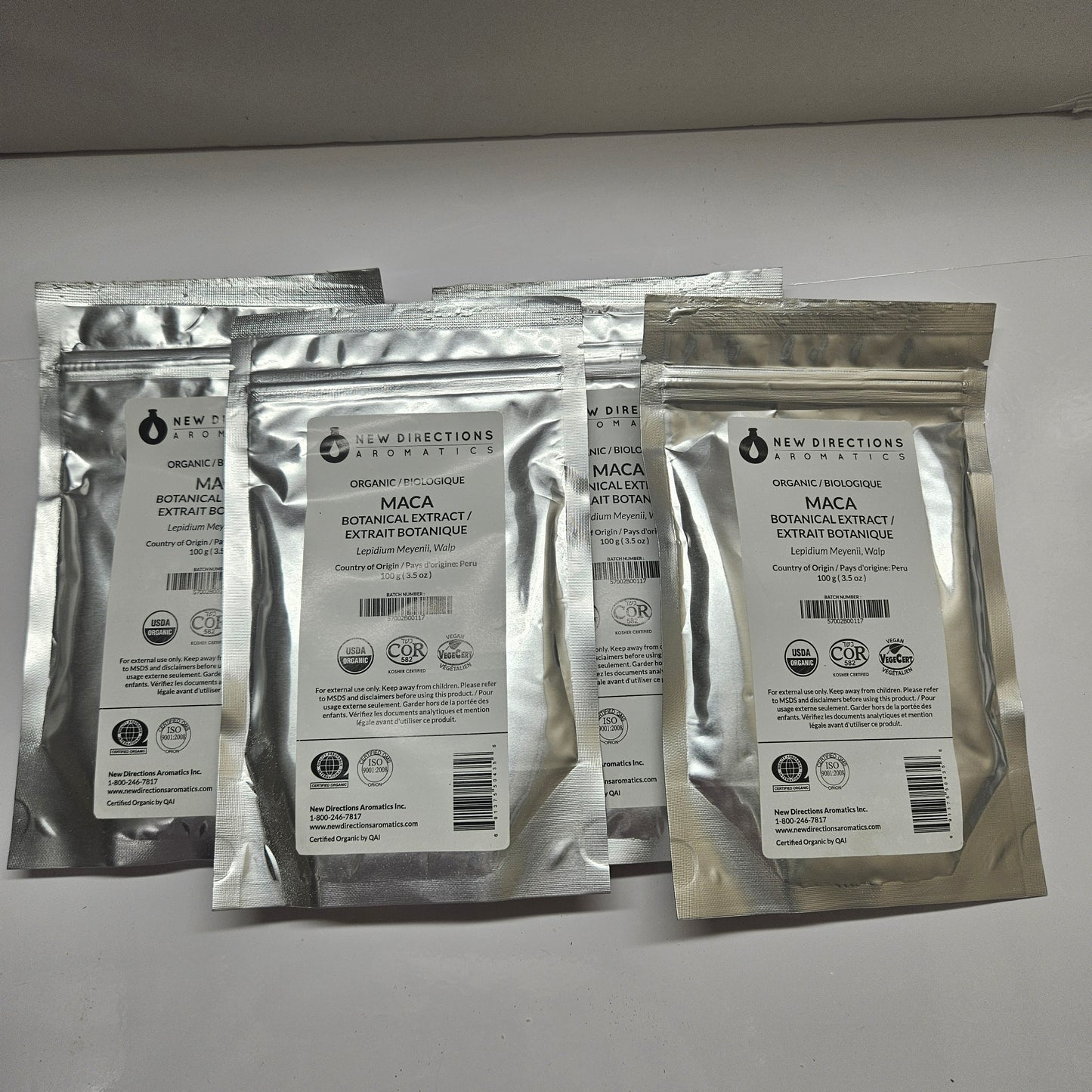 3 CUCUMBER PEEL EXTRACT POWDER -100G PACKS (10.5OZ) - NEW DIRECTIONS AROMATICS