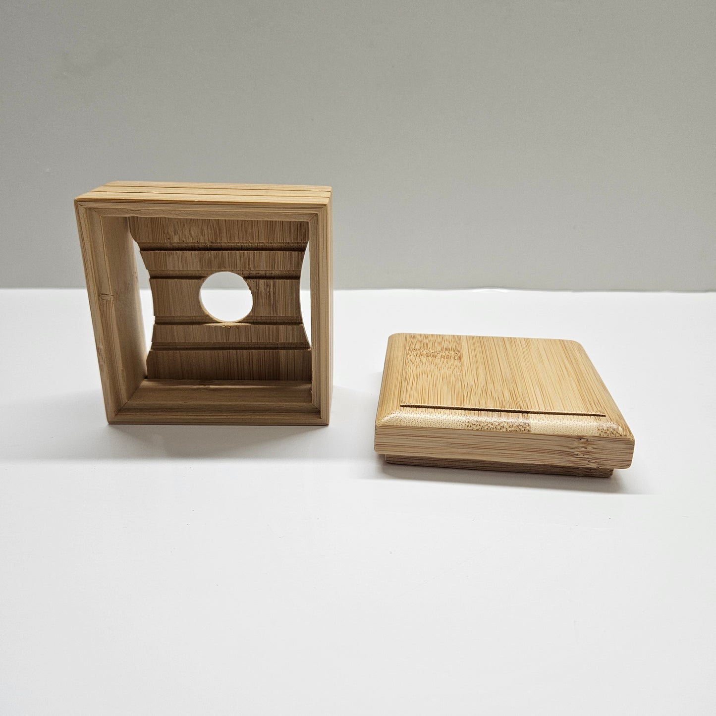 100 BRAND NEW  BAMBOO SOAP DISH / HOLDER BOXES