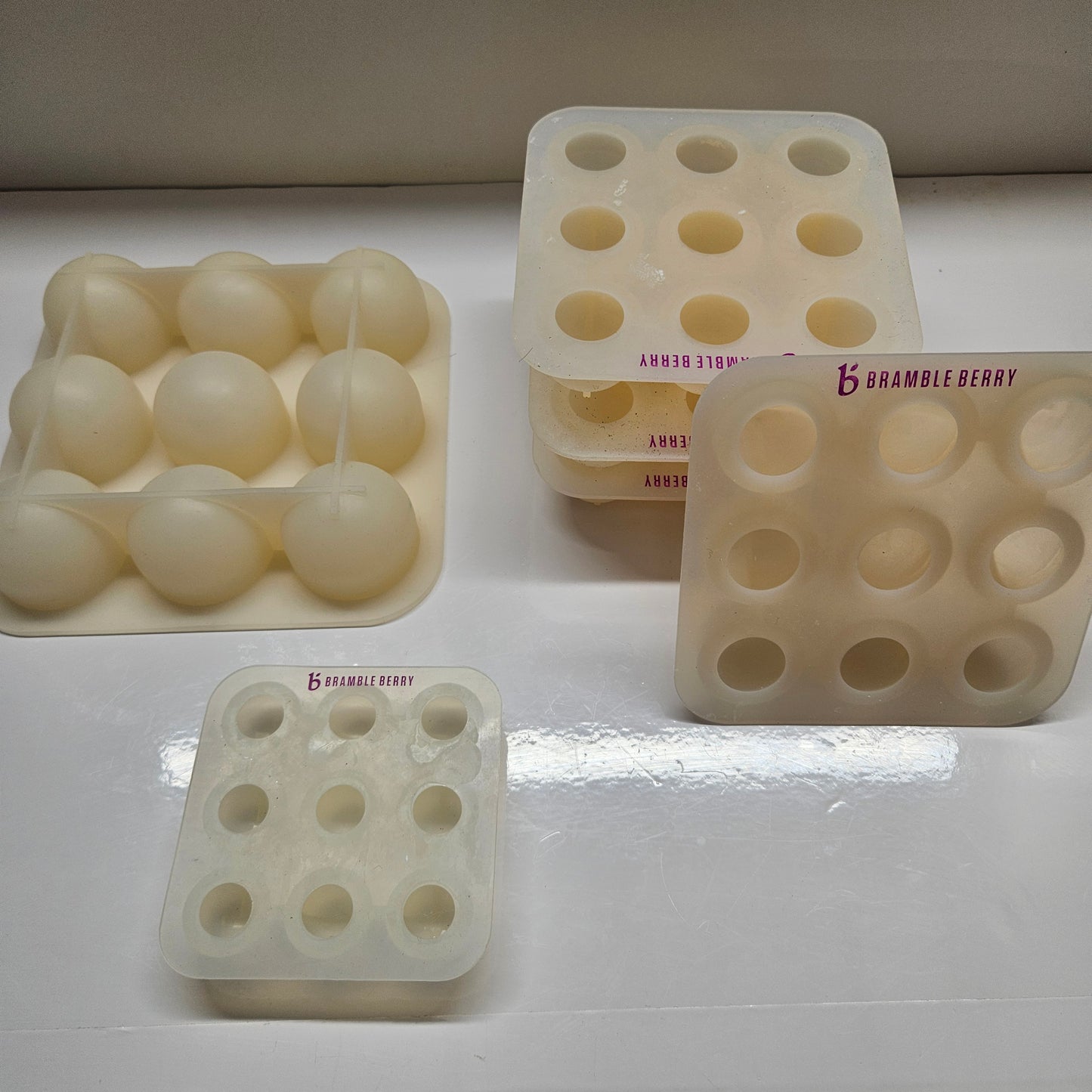 BRAMBLEBERRY BALL MOLDS- SOAP, CANDLE