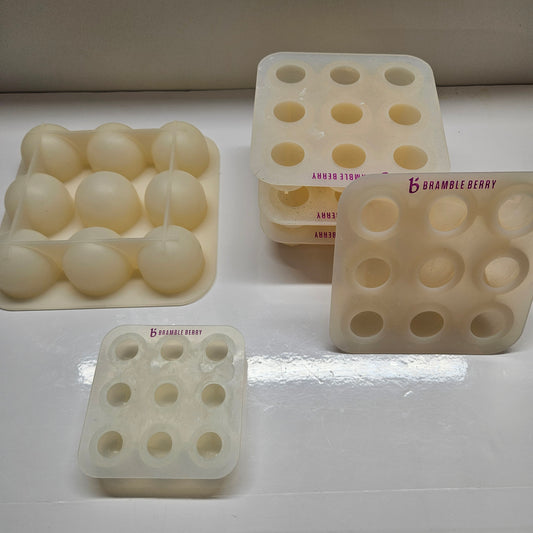 BRAMBLEBERRY BALL MOLDS- SOAP, CANDLE