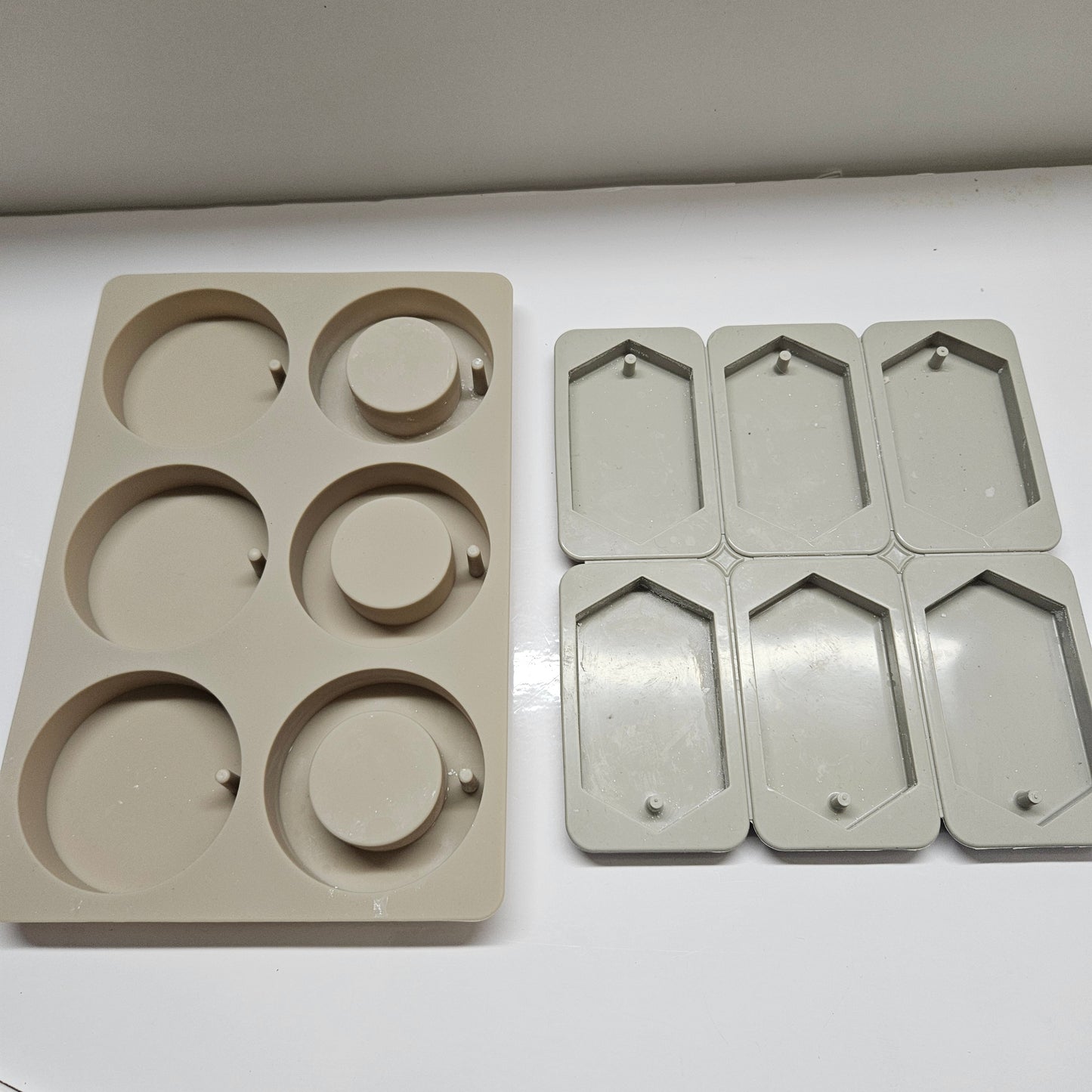 WAX OR SOAP SACHET MOLDS - SET OF 2