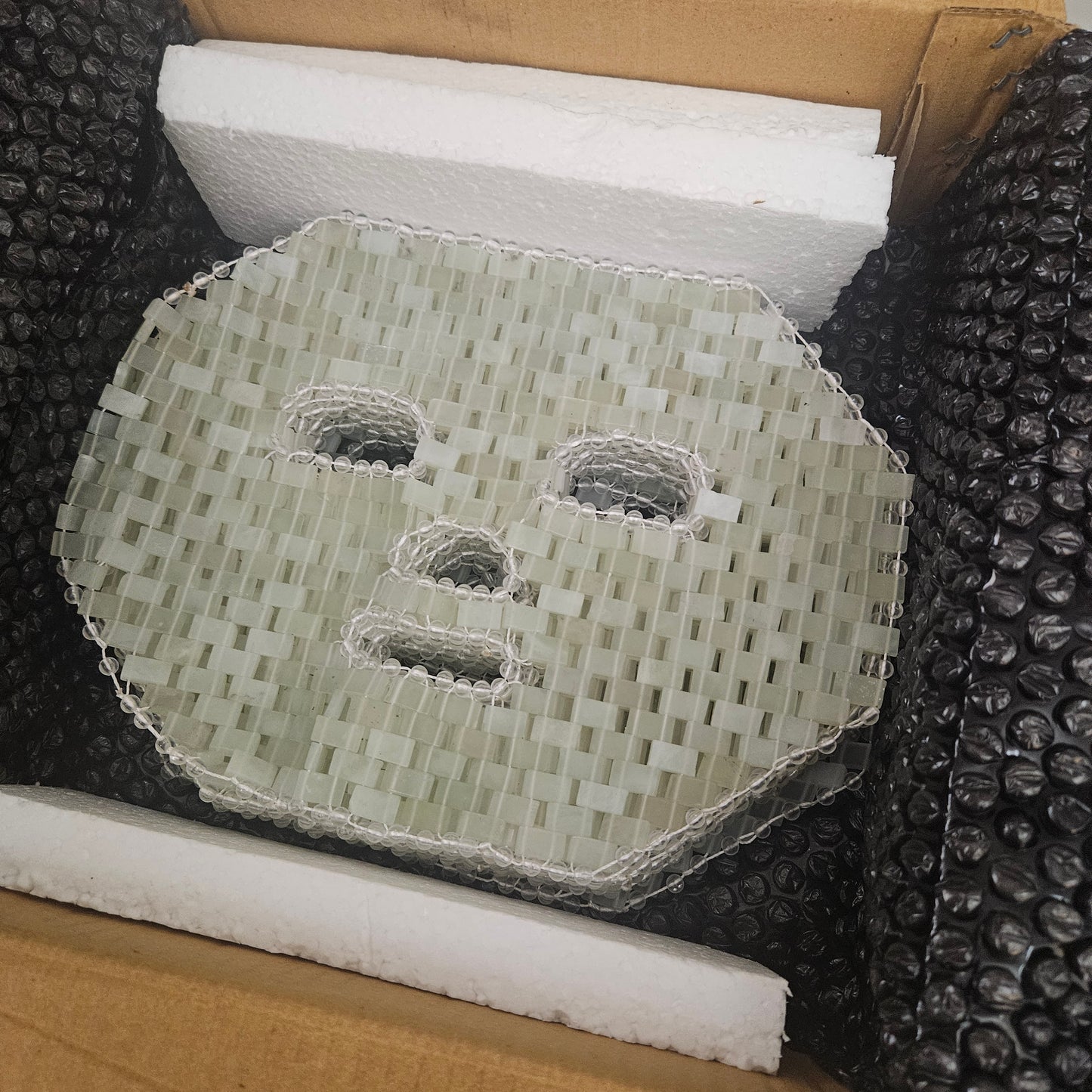 LOT OF 4 JADE STONE Full Face Mask