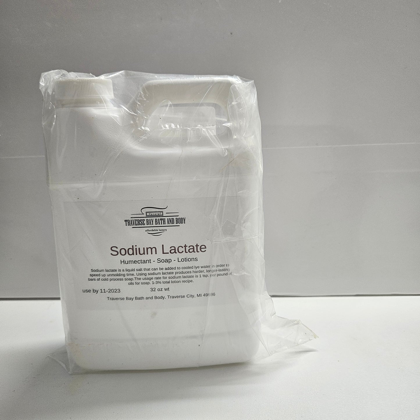 Sodium Lactate 32oz- traverse Bay