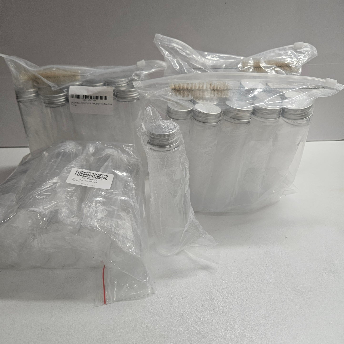 58 Test Tube Bath Salt Containers - 110ml