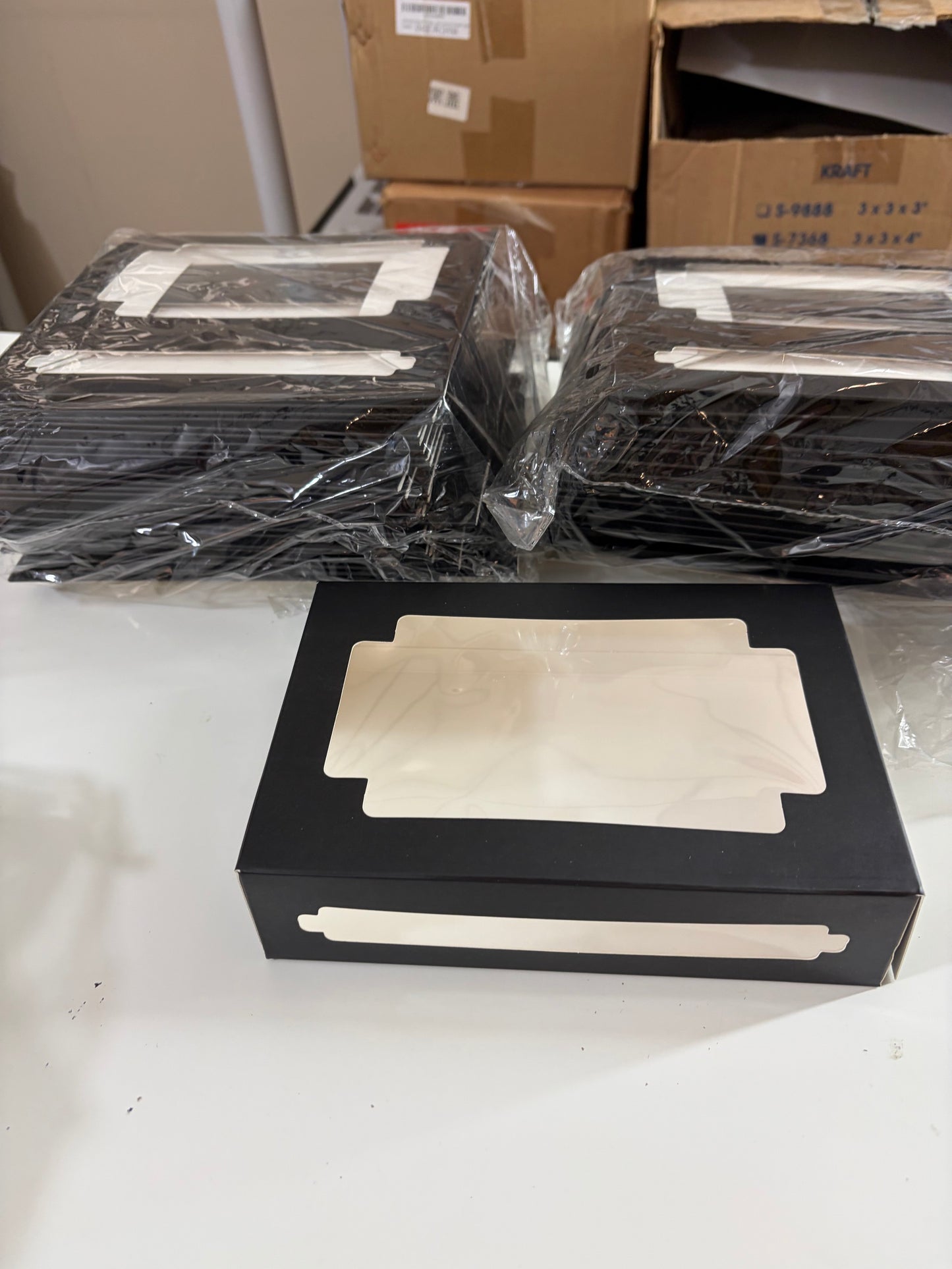 50  black long window gift set boxes(sku000019)