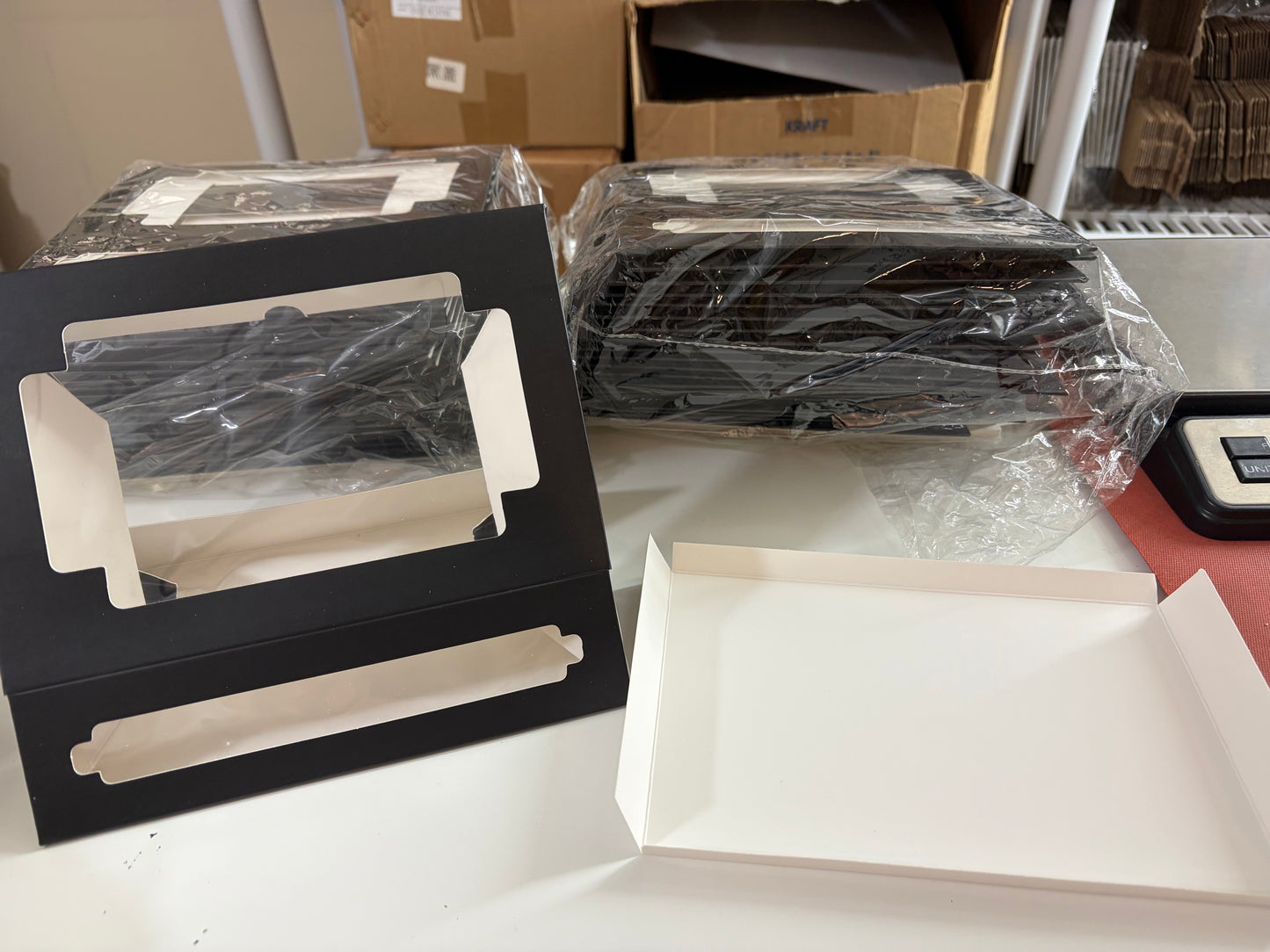 50  black long window gift set boxes(sku000019)