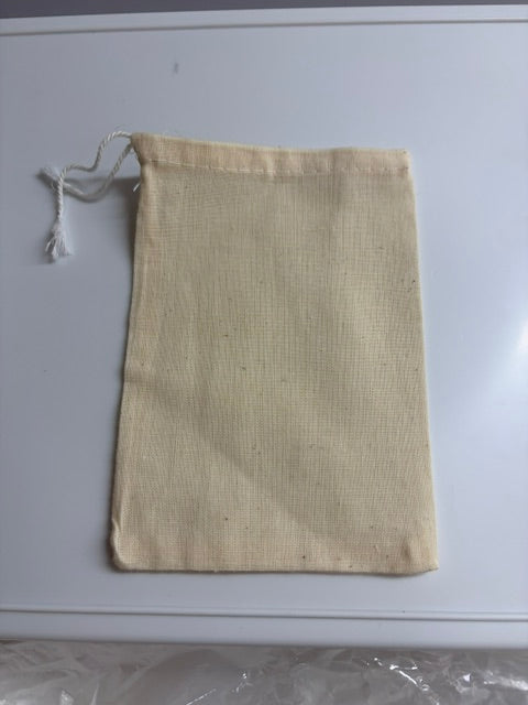 200 Pack of Muslin 4 x 6 Drawstring Bags