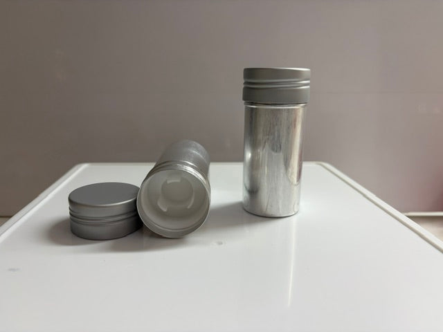 Pack of 50 Aluminum Bottom fill Deodorant Push up Tubes