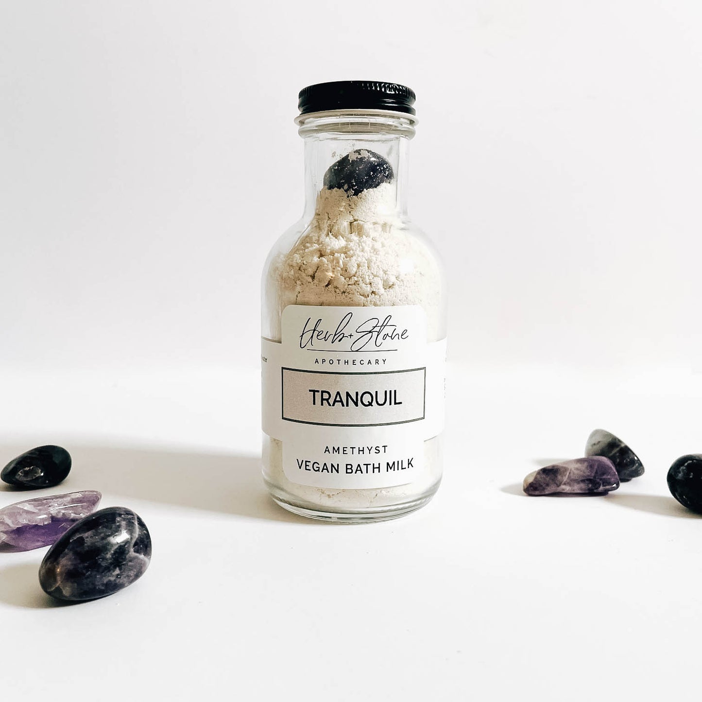 Vegan Bath Milk - Infused with Healing Stones